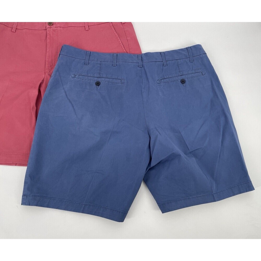 IZOD Saltwater Stretch Pastel Shorts 38 40 Mint Blue Red Lot 3 Boat Casual - Picture 4 of 16